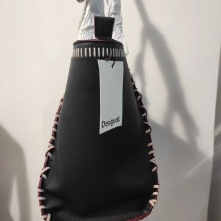 Borsa Desigual Nera con Cuciture