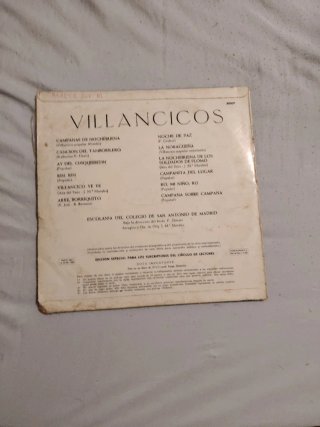 Vinilo Villancicos Navideños