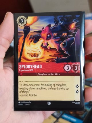 Carta Disney Lorcana Splodyhead 117/207
