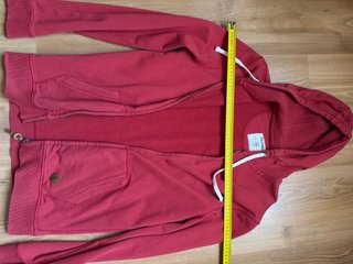 Sudadera con capucha Jules roja
