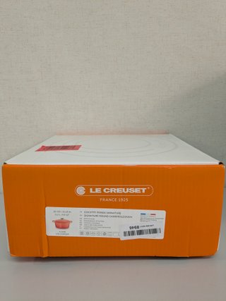 Olla Le Creuset Hierro Fundido Naranja/Rojo