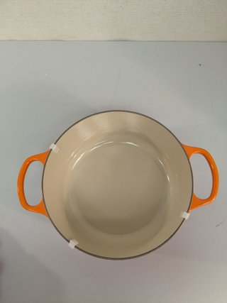 Olla Le Creuset Hierro Fundido Naranja/Rojo