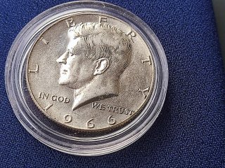 Moneda JFK Half Dollar Plata