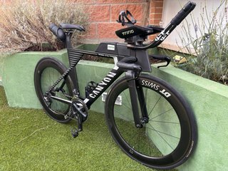 Canyon Speedmax CF SLX 8.0 , Talla S+ Rueda Zipp