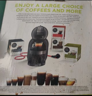 Cafetera Nescafé Dolce Gusto Negra