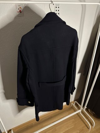 Abrigo Premium Zara Studio Mujer Marino Talla XS
