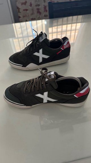 Zapatillas Munich Fútbol Sala Verde Oliva