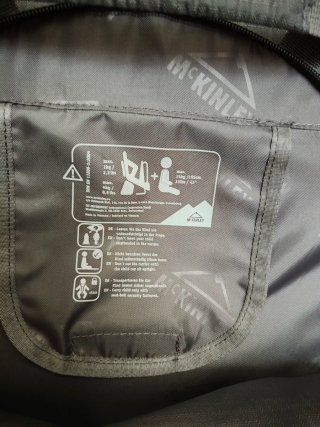 Mochila Portabebés senderismo McKinley Juno Comfor