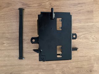 Soporte Batería y goma BMW R80 R100 GS