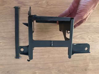 Soporte Batería y goma BMW R80 R100 GS