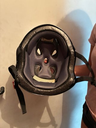 Casco Decathlon Patinaje Negro