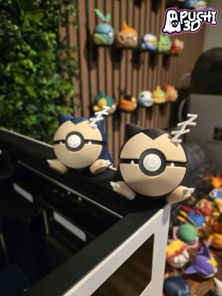 Pokeball Figura Snorlax Dormido Pokémon