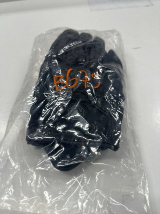 Guantes de cuero negros