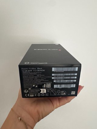 Caja Xiaomi 15 Ultra Negro