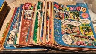 Lote de 156 TEBEOS HUMOR antiguos: Mortaledo, etc