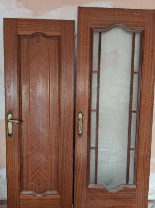 Puertas de madera sapelly