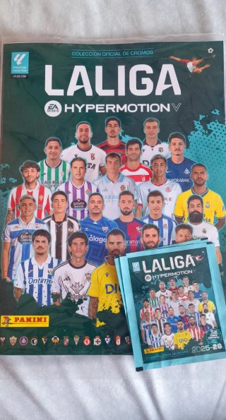 Álbum de cromos LaLiga Hypermotion V