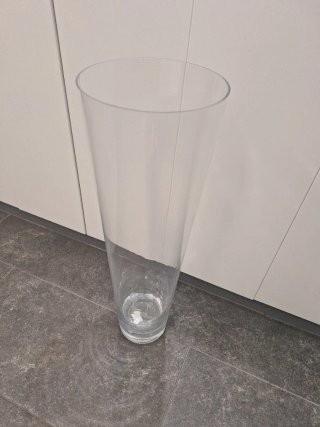 Jarrón Paraguas Cristal Transparente