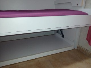 Litera convertible con escritorio 2 camas