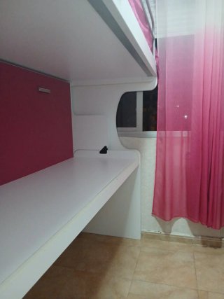 Litera convertible con escritorio 2 camas