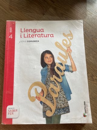 Llengua i literatura, 4 ESO sèrie Comunica : pr...