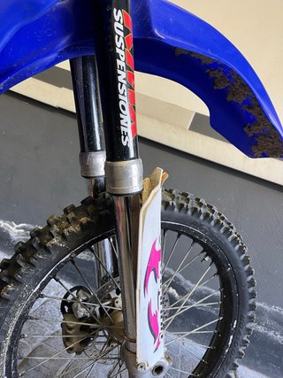 Yamaha YZ 125 Motocross Azul