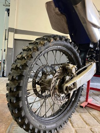 Yamaha YZ 125 Motocross Azul