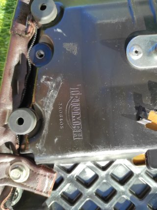 Asiento Moto Triumph Piel