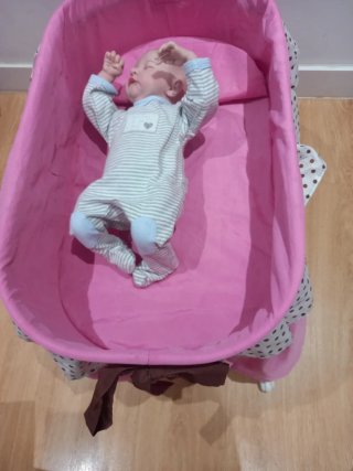 Cuna para muñecas o reborn