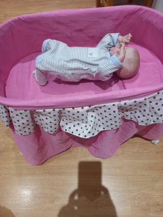 Cuna para muñecas o reborn