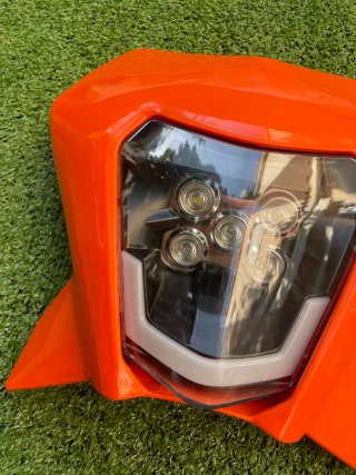 Careta KTM 2025 Naranja