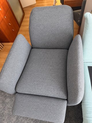 Sofá Relax Ikea Gris Tela