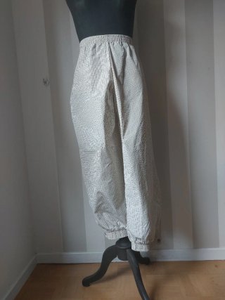 Pantalón Zara Beige Cuadros