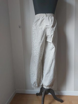 Pantalón Zara Beige Cuadros