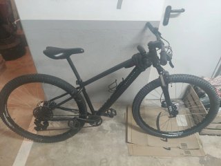 Bicicleta Montaña Negra 39