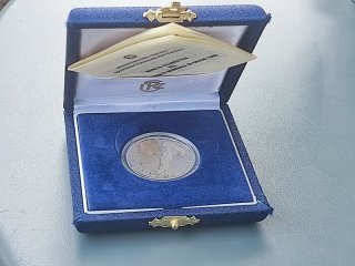 Moneda Plata Italia Mundial 1978