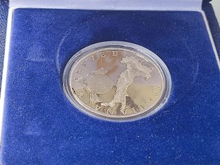 Moneda Plata Italia Mundial 1978