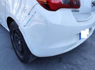 Paragolpes trasero opel 225816 39002839 corsa 1.3