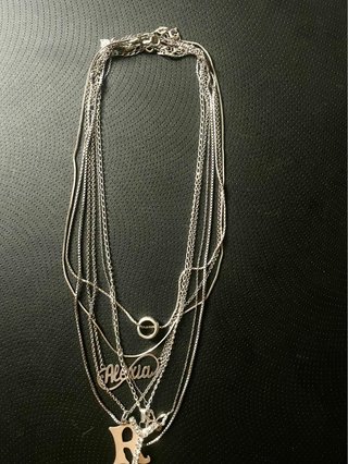 Lote de collares de plata