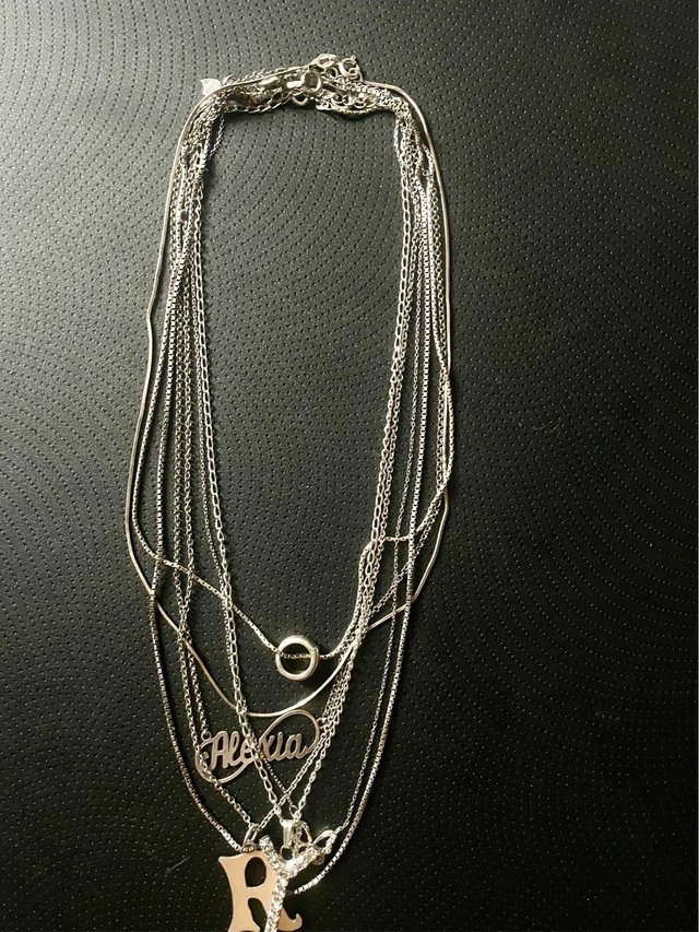 Lote de collares de plata