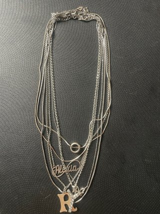 Lote de collares de plata