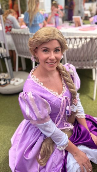 Peluca Rapunzel princesa