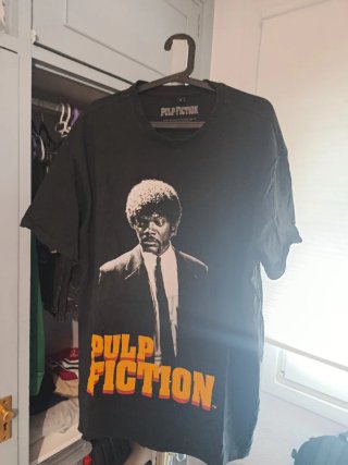 Camiseta Pulp Fiction Samuel L. Jackson