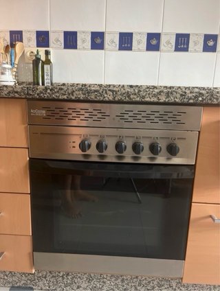 Cocina seminueva madera y metal