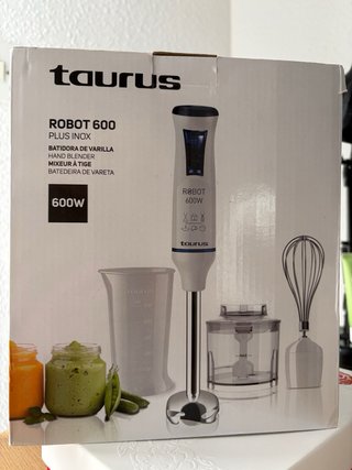 Batidora Mano Taurus Robot 600W Inox sin estrenar