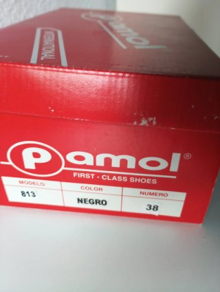 Zapatos para uso profesional o escolar. Talla 38.