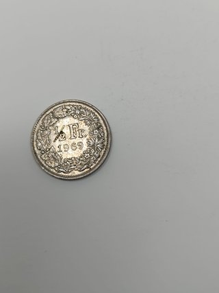 Suiza 1/2 Franco 1969 Helvetia
