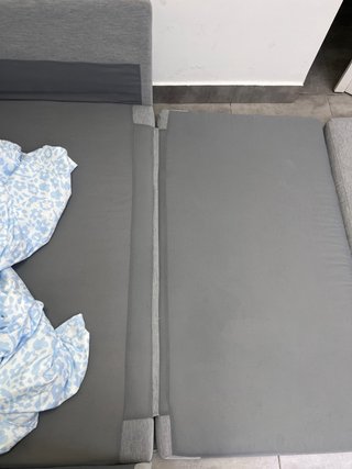 Sofá cama gris Ikea FRIDHULT