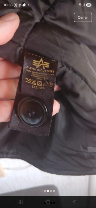 Chaqueta Alpha Industries