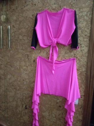Conjunto Lycra Danza Vientre Talla Única
